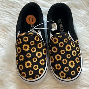 US Sports Sunflower Slip- On Shoes. Size 11